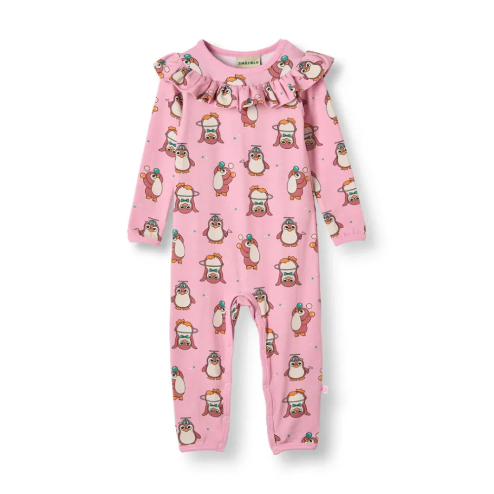 Småfolk Paula Red Heldragt - Lace- Heldragter U. Fod