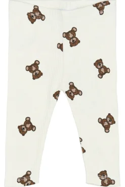 The New Siblings Paulo Rib Leggings - Cloud dancer- Leggings