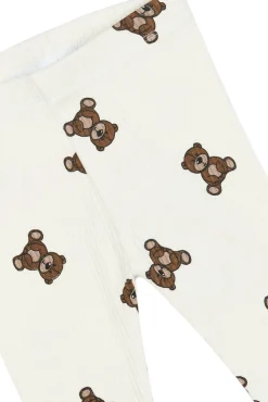 The New Siblings Paulo Rib Leggings - Cloud dancer- Leggings