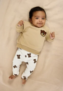 The New Siblings Paulo Rib Leggings - Cloud dancer- Leggings