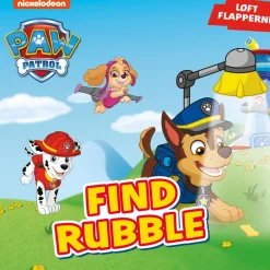 Alvilda Paw Patrol - Find Rubble - Løft flapperne- Papbøger