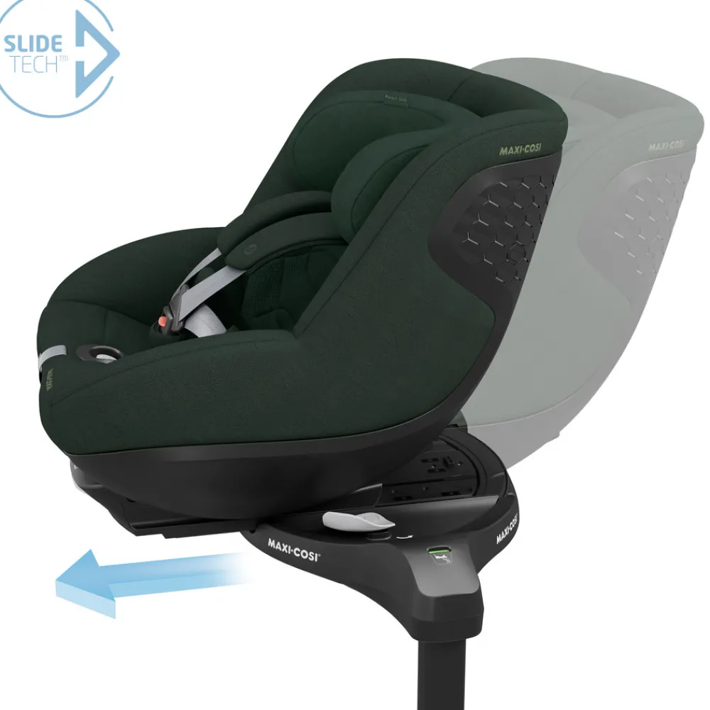 Maxi-Cosi Pearl 360 Pro - authentic green- Autostole Uden Baser|Autostole 61-105 Cm (3 Mdr.-4 År)