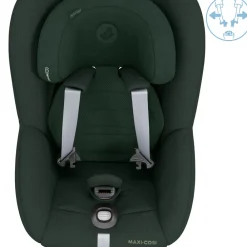 Maxi-Cosi Pearl 360 Pro - authentic green- Autostole Uden Baser|Autostole 61-105 Cm (3 Mdr.-4 År)