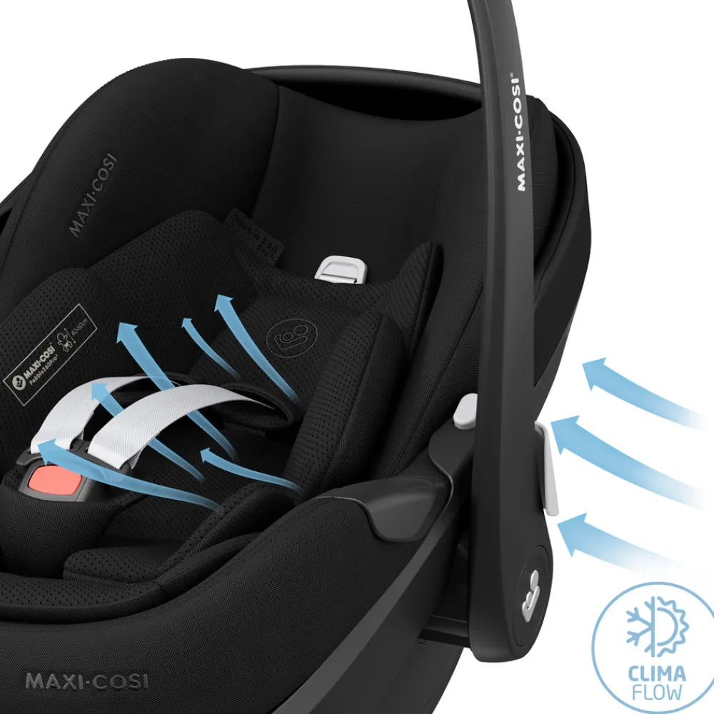 Maxi-Cosi Pebble 360 Pro2 - Twillic Black- Autostole Uden Baser|Autostole 40-87 Cm (0-15 Mdr.)