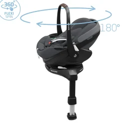 Maxi-Cosi Pebble 360 Pro2 - Twillic Graphite- Autostole Uden Baser|Autostole 40-87 Cm (0-15 Mdr.)