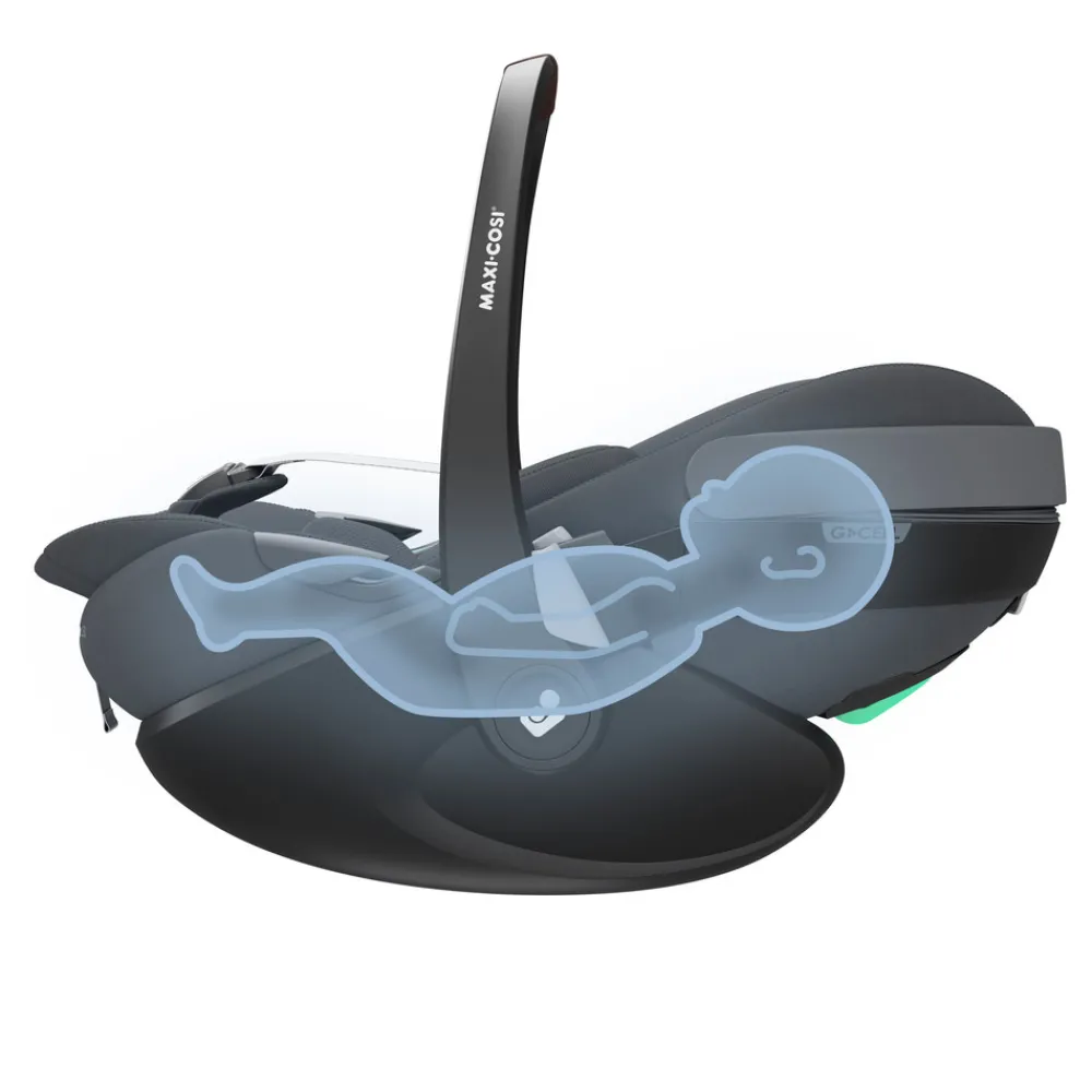 Maxi-Cosi Pebble 360 Pro2 - Twillic Graphite- Autostole Uden Baser|Autostole 40-87 Cm (0-15 Mdr.)