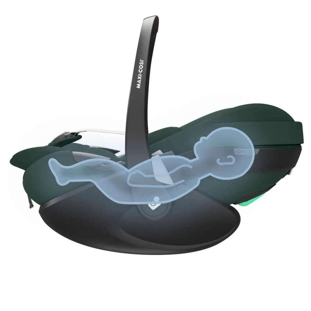 Maxi-Cosi Pebble 360 Pro2 - Twillic Green- Autostole Uden Baser|Autostole 40-87 Cm (0-15 Mdr.)