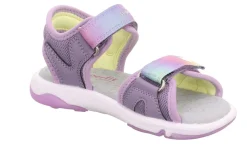 Superfit PEBBLES - LILAC- Sandaler Med Åben Tå