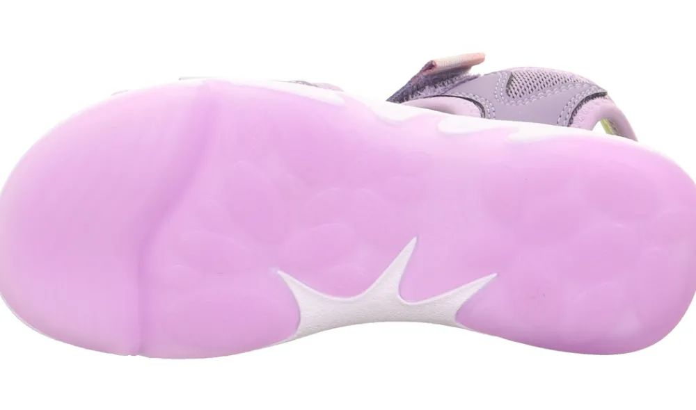 Superfit PEBBLES - LILAC- Sandaler Med Åben Tå