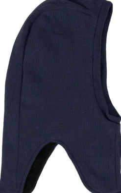 ZIG ZAG Pecan strikket Balaclava - Navy- Elefanthuer & Huer