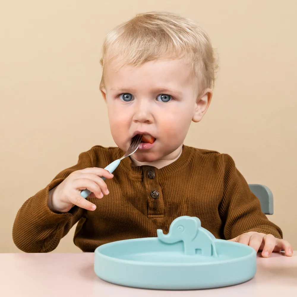 Done By Deer Peekaboo spisesæt - blå- Service