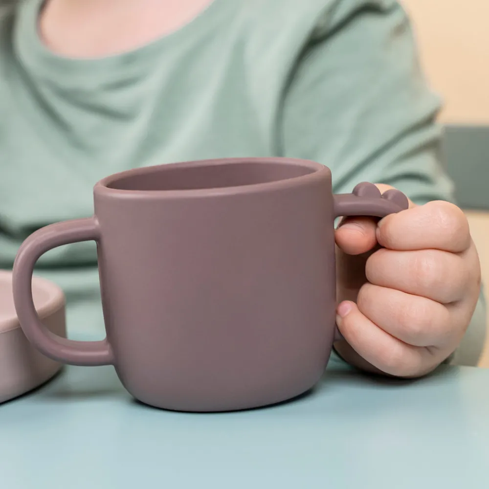 Done By Deer Peekaboo spisesæt - powder- Service