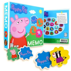 Gurli Gris Peppa Pig Memo- Bingo & Huskespil