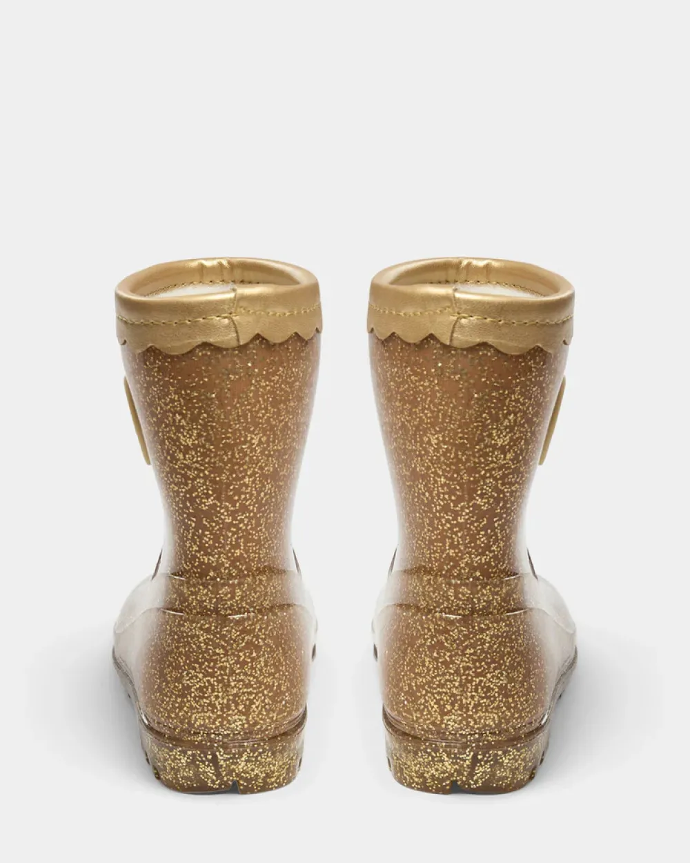 Sofie Schnoor Kids Perla Gummistøvler - Champagne- Lange Gummistøvler