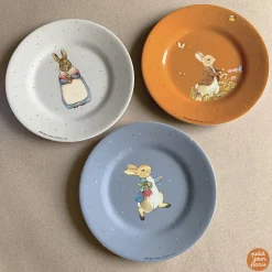 Petit Jour Peter Kanin, tallerken blå- Service