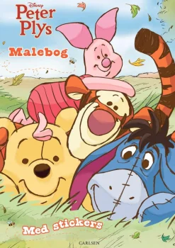 Carlsen Peter Plys malebog- Aktivitets- & Malebøger