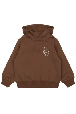 The New Siblings Petey Hættetrøje - Pinecone- Cardigans, Veste & Trøjer