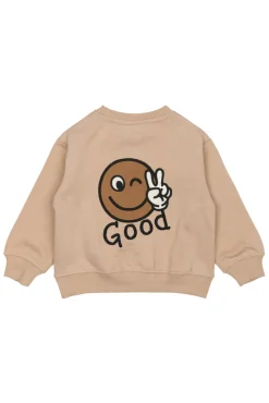 The New Siblings Phineas Sweatshirt - HUMUS- Cardigans, Veste & Trøjer