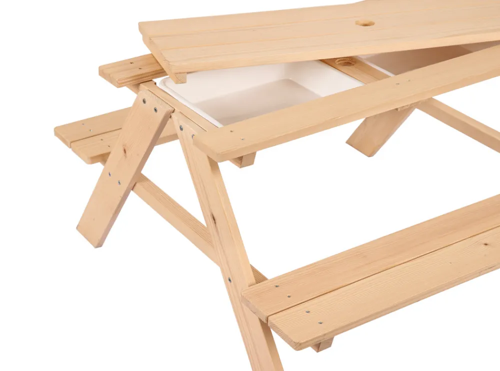 Kukka Picnic bænk med opbevaring-Børn Bænke & Skamler|Leg I Haven