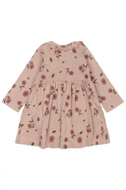 The New Siblings Picole Pointelle Bodykjole langærmet - Adobe rose- Kjoler