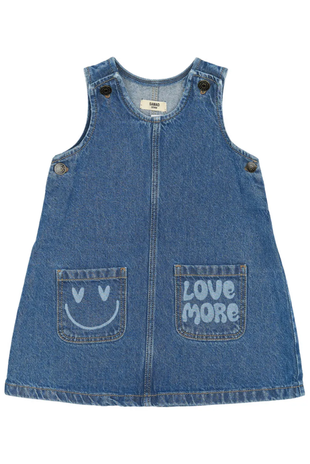 The New Siblings Pida Denim Kjole - MBLUEDENIM- Kjoler