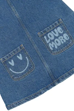 The New Siblings Pida Denim Kjole - MBLUEDENIM- Kjoler