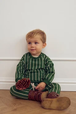 Müsli Pinstripe Sweattrøje - 690000266- Cardigans, Veste & Trøjer