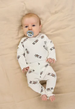 The New Siblings Pippa Rib Body langærmet - Cloud dans- Bodystocking Langærmet