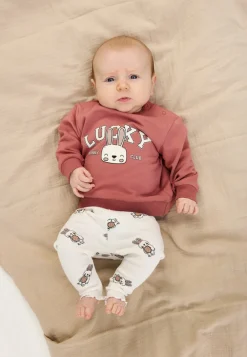 The New Siblings Pippa Rib Leggings - Cloud dans- Leggings