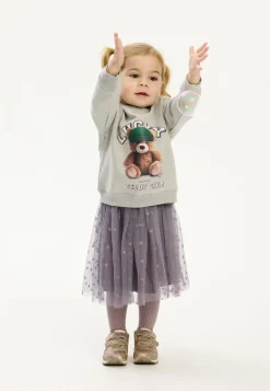 The New Siblings Pippin Sweatshirt - LIGHT GREY- Cardigans, Veste & Trøjer