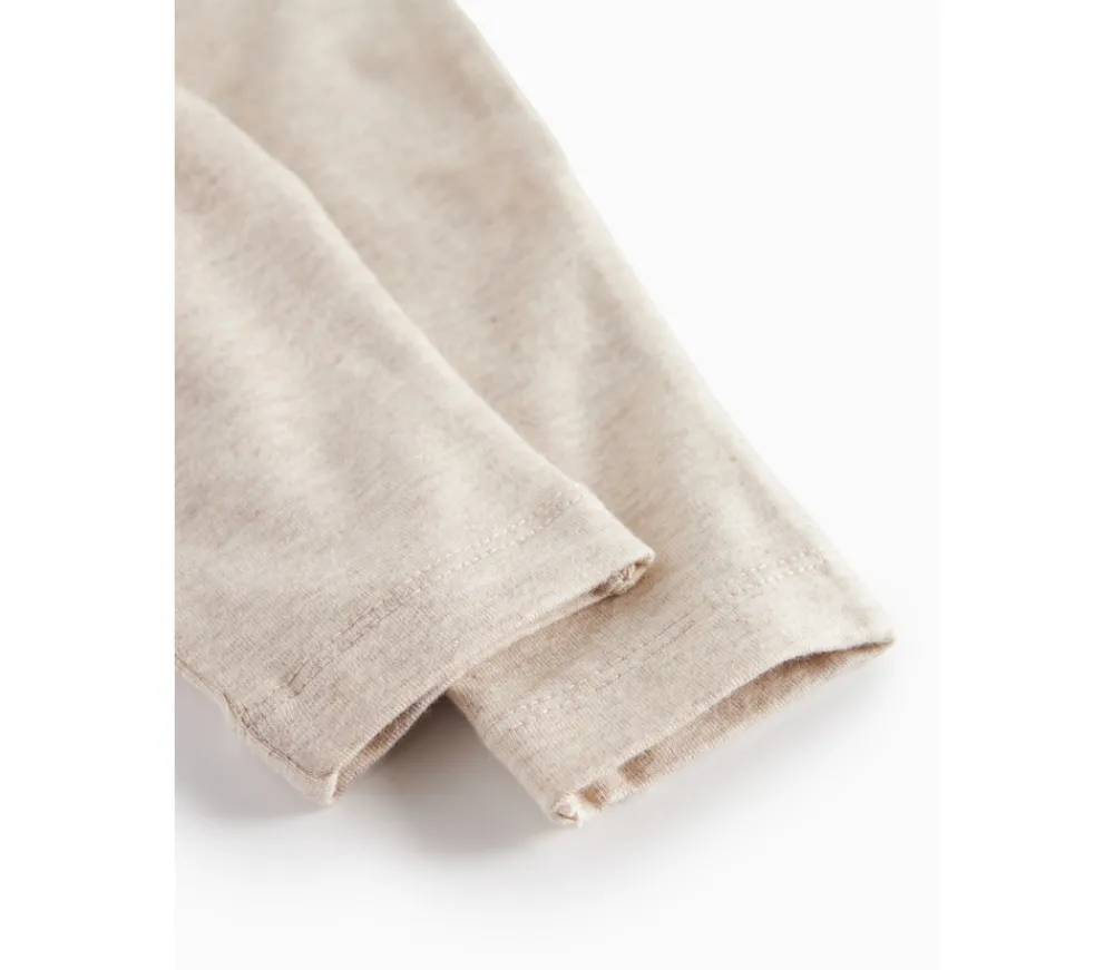 MarMar Copenhagen Piva Babybukser - Light beige melange- Bukser