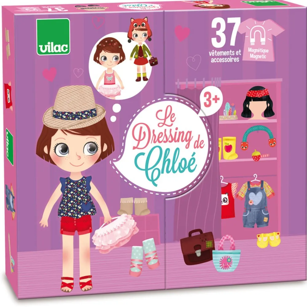 Vilac Påklædningsdukke - Magnetisk- Magnetlegesæt