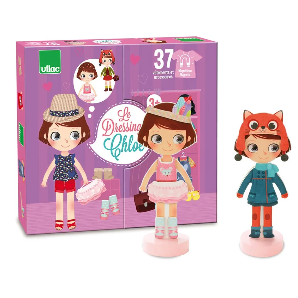 Vilac Påklædningsdukke - Magnetisk- Magnetlegesæt