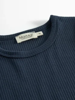 MarMar Copenhagen Plain Bluse - Pilot navy- Bluser