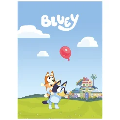 Poster & Frame Plakat - Bluey - Ballon 30x40-Børn Plakater