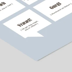 Poster & Frame Plakat - Citat Baby A3-Børn Plakater