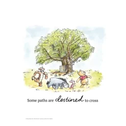 Poster & Frame Plakat - Peter Plys - samling ved træet-Børn Plakater