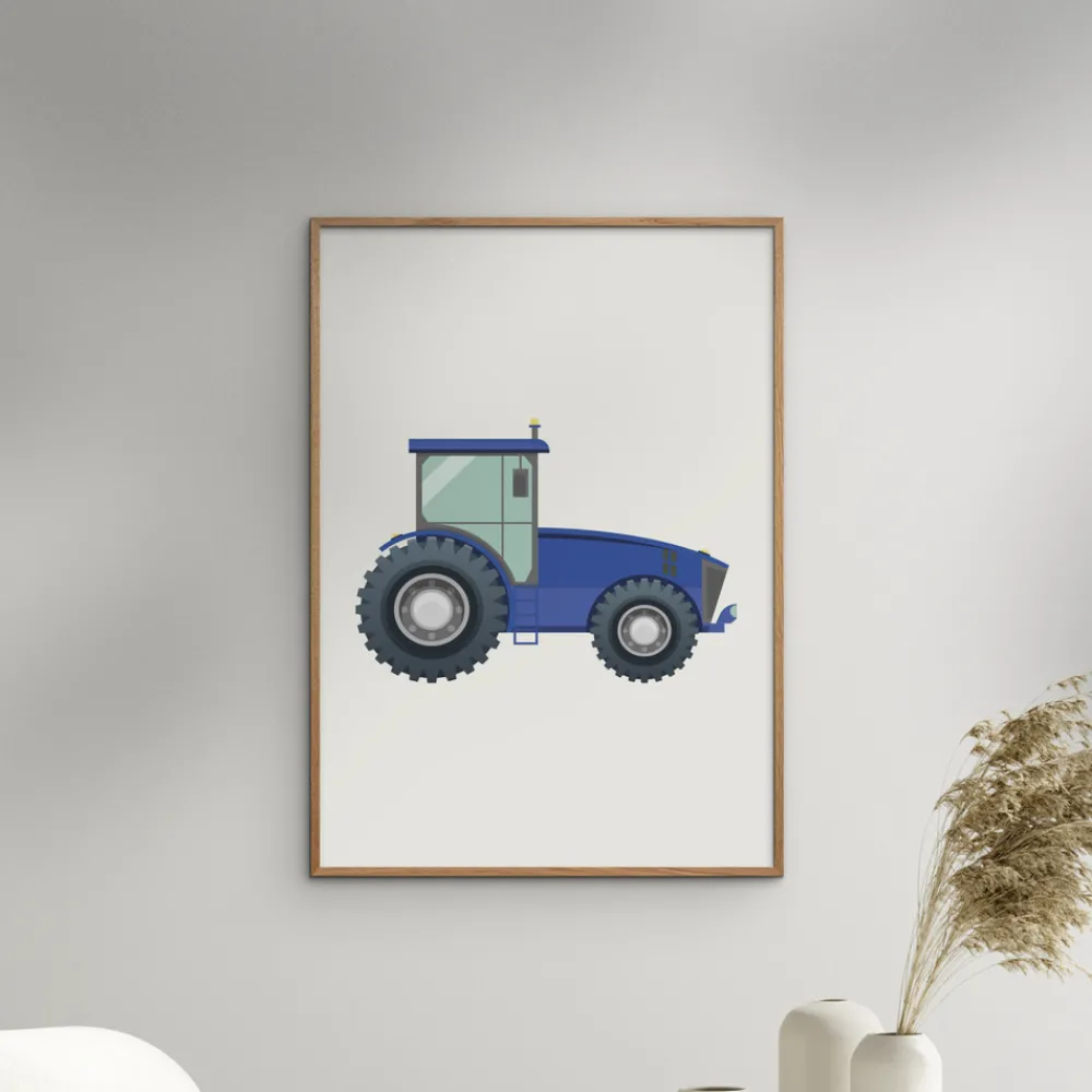 Poster & Frame Plakat - Traktor A3-Børn Plakater