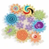 QUERCETTI Play Eco+ Kaleido Gears - byggesæt med tandhjul- Små Byggesæt