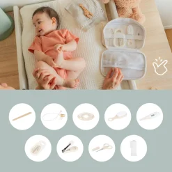 Babymoov Plejesæt til baby - sand- Plejeartikler Til Baby