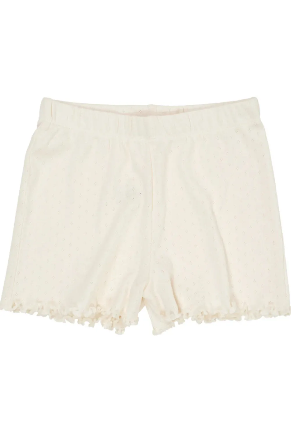 Copenhagen Colors Pointelle shorts - CREAM- Shorts