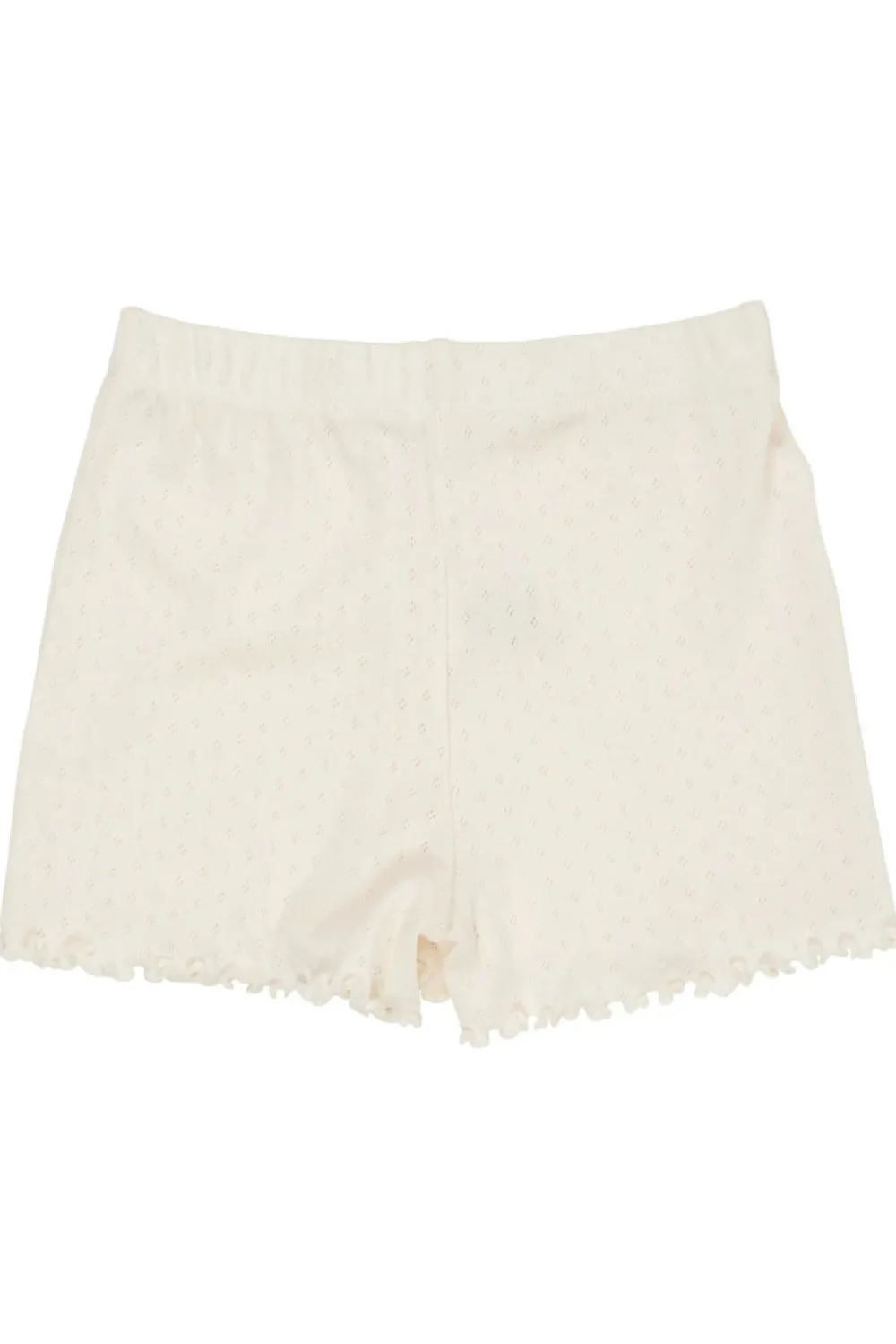 Copenhagen Colors Pointelle shorts - CREAM- Shorts