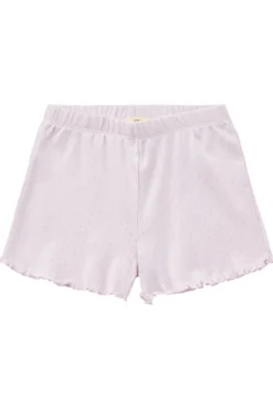 Copenhagen Colors Pointelle shorts - LAVENDER- Shorts