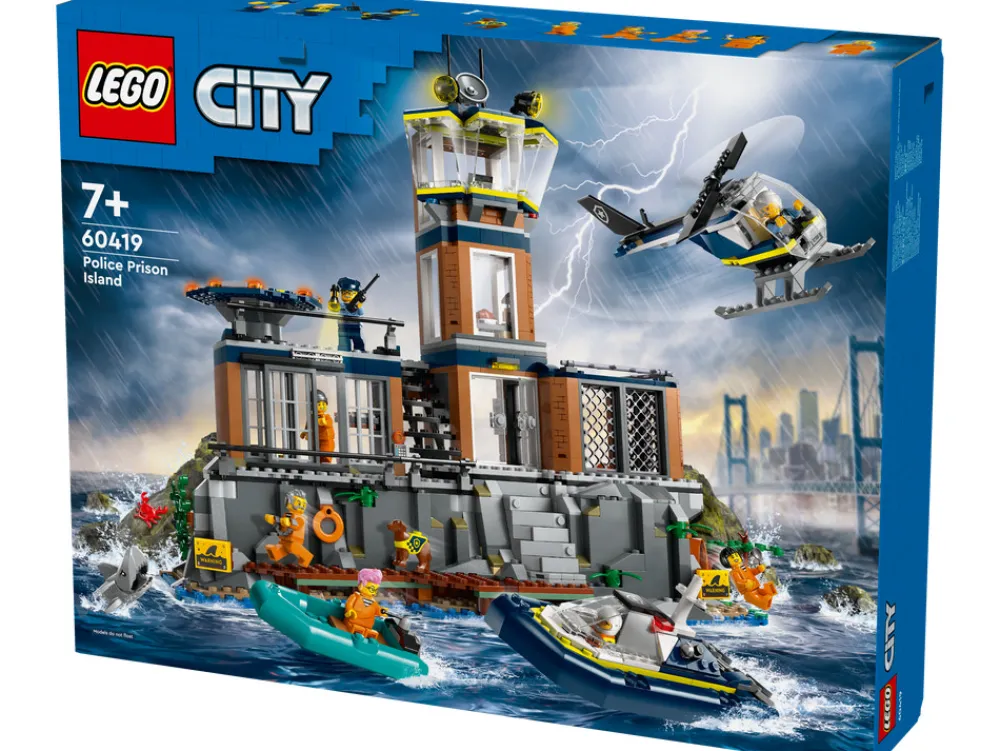 LEGO CITY Politiets fængselsø 60419 LEGO® City- Lego