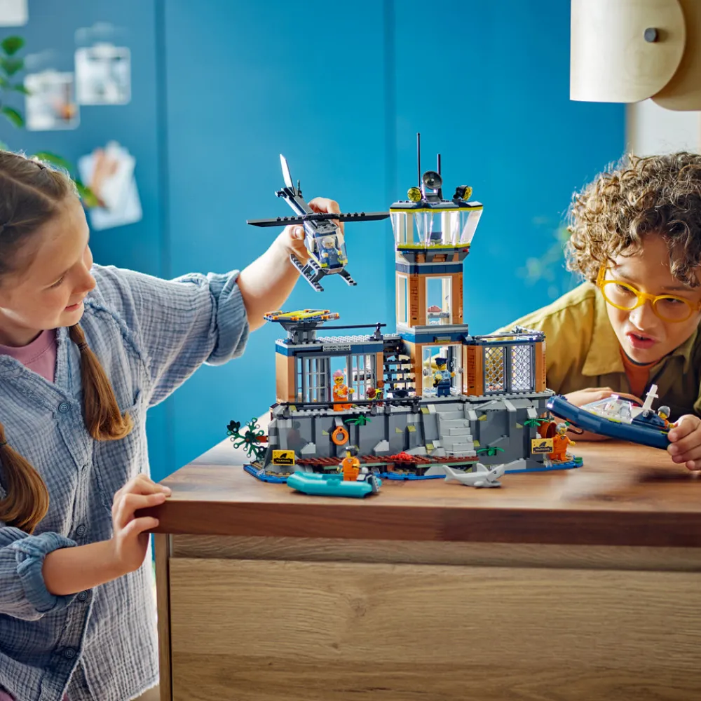 LEGO CITY Politiets fængselsø 60419 LEGO® City- Lego