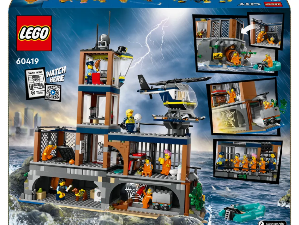 LEGO CITY Politiets fængselsø 60419 LEGO® City- Lego