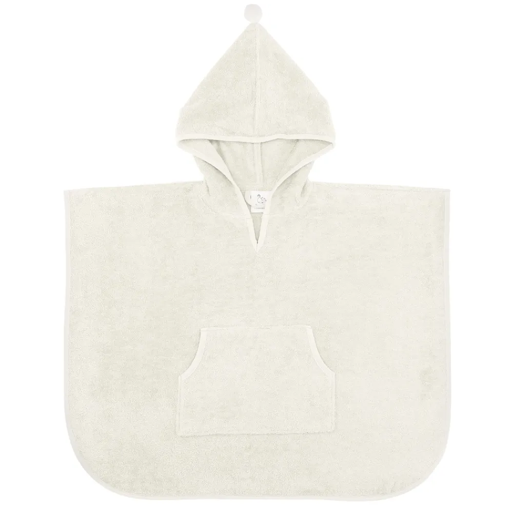 Vanilla COPENHAGEN Poncho - Vanilla Cream - Oeko-Tex-Børn Badeslag & Ponchoer