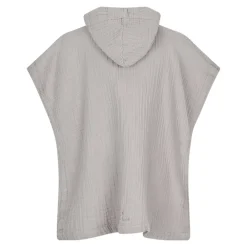 Lille Kanin Poncho, Brown Smoke, 1-3 år, 80/98-Børn Badeslag & Ponchoer