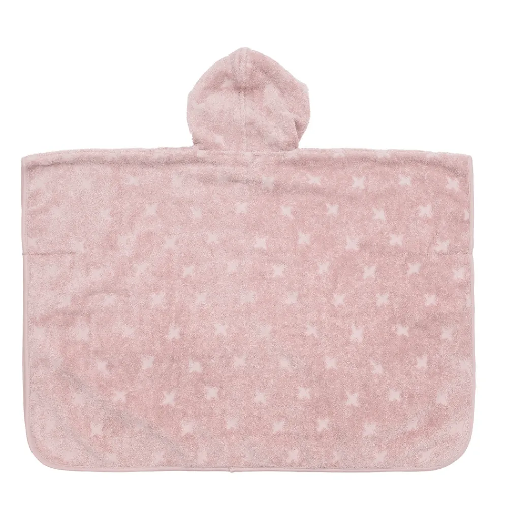 Müsli Poncho med hætte frotté - nightingaler 92-104-Børn Badeslag & Ponchoer