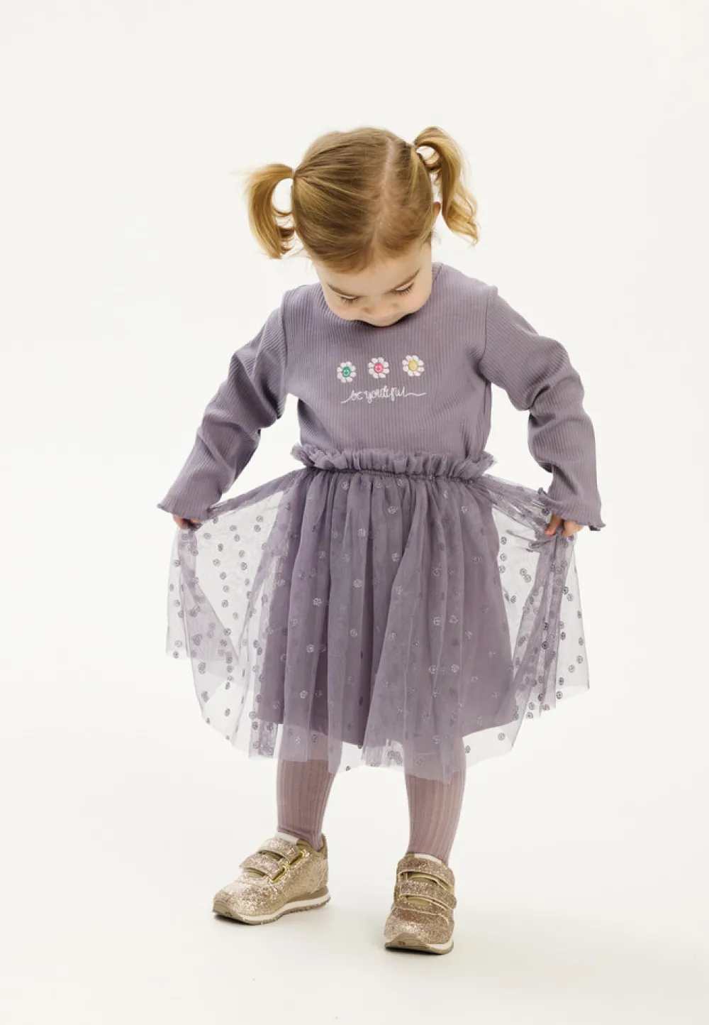 The New Siblings Poppy Skørt - GRAY RIDGE- Nederdele